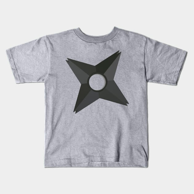 Shuriken Kids T-Shirt by langstal